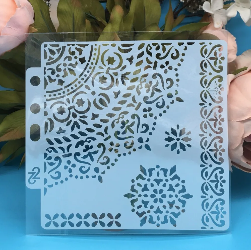 

New 5.1inch New 1/4 Circle Edge DIY Layering Stencils Wall Painting Scrapbook Coloring Embossing Album Decorative Card Template
