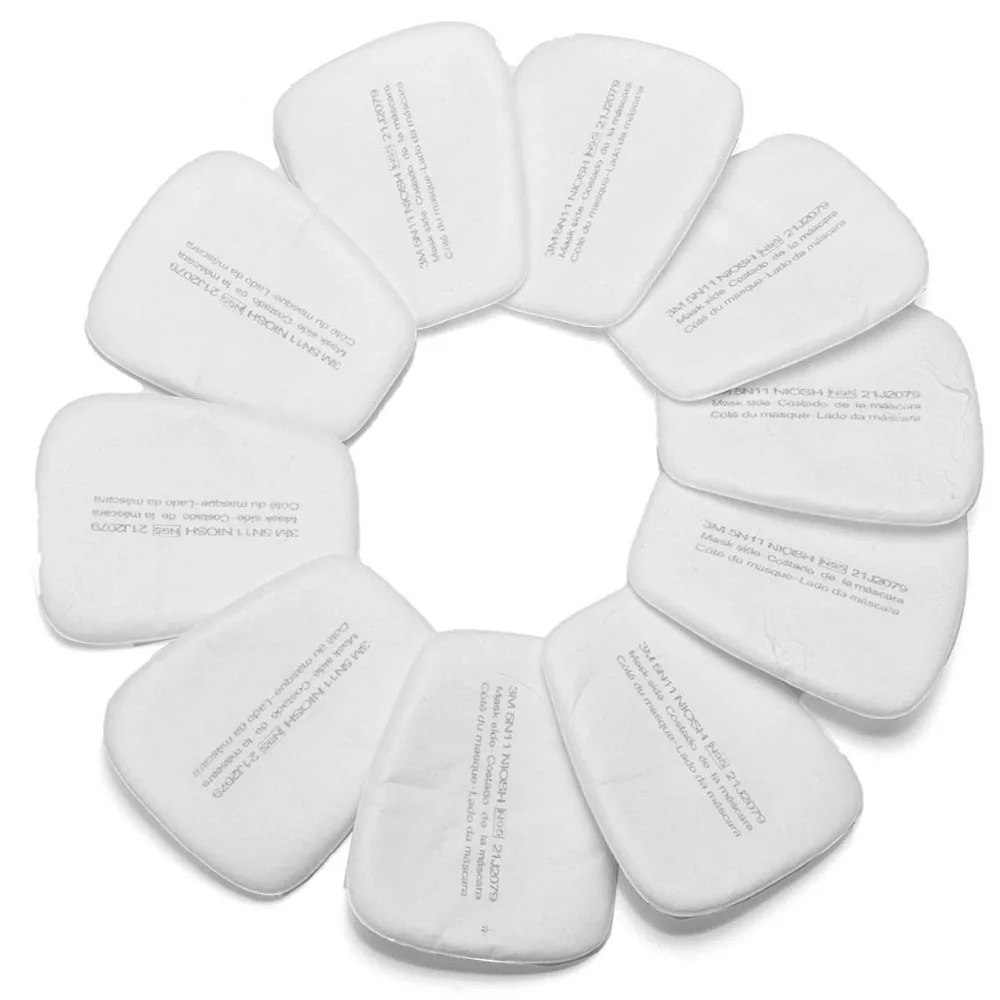 Фильтр для частиц 5N11 N95 респиратора 3M 6200/6800/7502 20 шт.|filter for mask|filter 3mfilter 62 |
