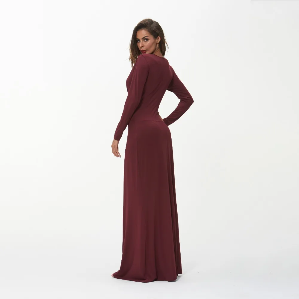 Modecrush Sexy Глубокий V средства ухода за кожей шеи для женщин Повседневное платье