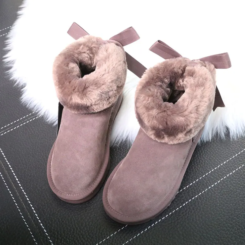 Careaymade-корейские зимние ботинки с бантиком г. Новые женские короткие студенческие ботинки с милыми булочками ботинки и обувь из хлопка