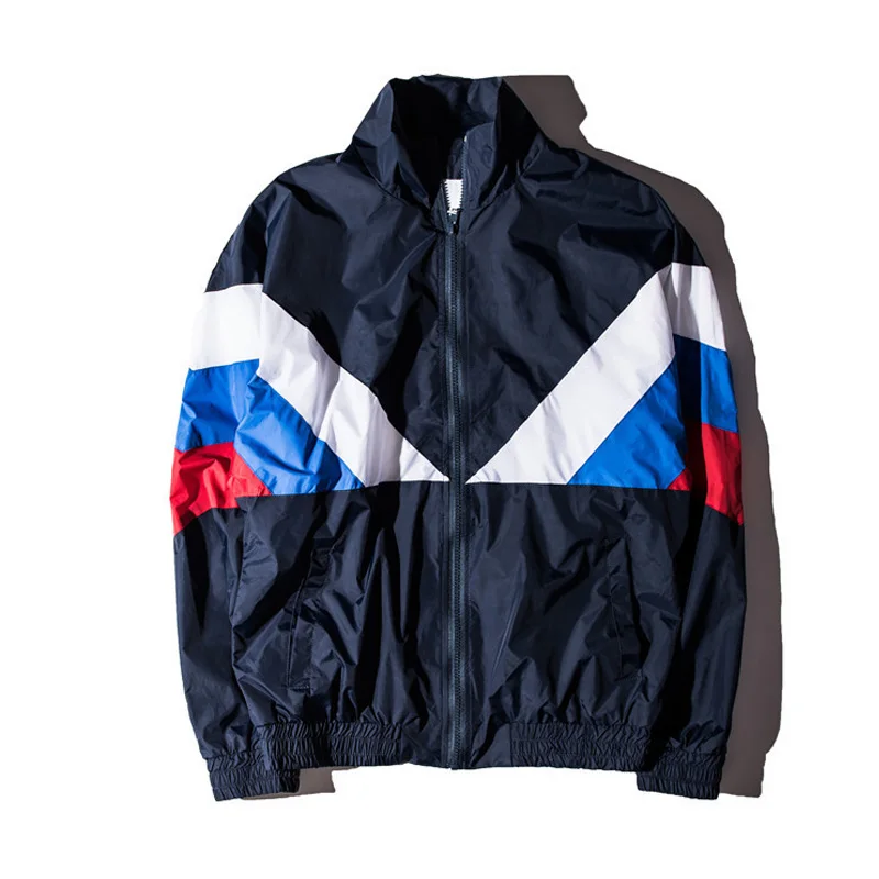 Ветровка Мужская/Женская с длинным рукавом тонкая свободная Классическая куртка