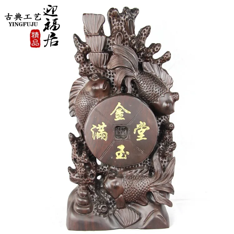 

The red wood crafts boutique creative ebony wood plant Wenwan Home Furnishing decoration hand pieces
