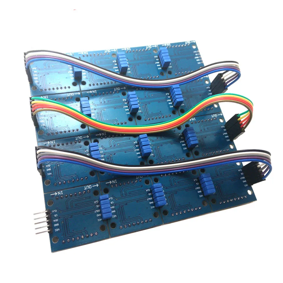 MAX7219 решетки 16 светодио дный дисплей сочетание модуль для Arduino управления