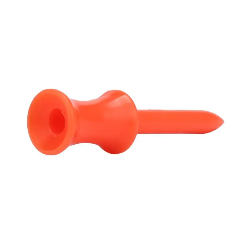 100 шт 48 мм пластиковые оранжевые мячи для гольфа аксессуары занятий спортом в