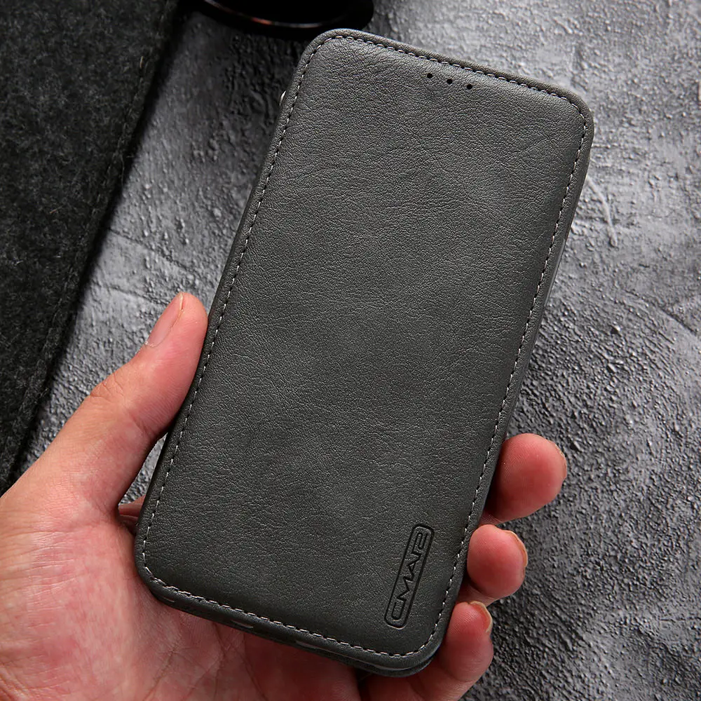 L-FADNUT винтажный кошелек Магнитный чехол для iPhone X Xr Xs Max подставка держатель