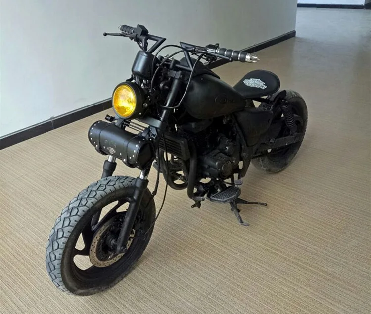 Мото rcycle Ретро 22 мм 7/8 в форме молнии рычаг для Harley VRSC SOFTALL DYNA TOURING guidon manillar moto pro taper