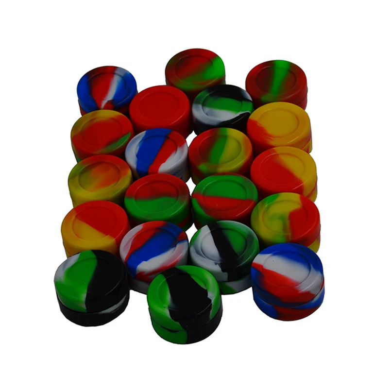 10 шт. 7 мл силиконовые воск/Гладкий масло контейнер для концентрат масла/мазком