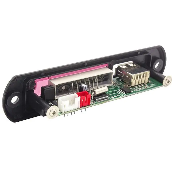 Прочный USB Порты и разъёмы цифровая трубка Дисплей автомобиль дистанционного инфракрасный Управление Динамик дома декодер