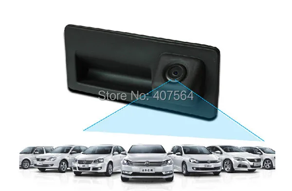 Цветная Автомобильная камера заднего вида HD CCD для VW passat/ tiguan/ Golf/ Touran/ Jetta/ Sharan/ Touareg