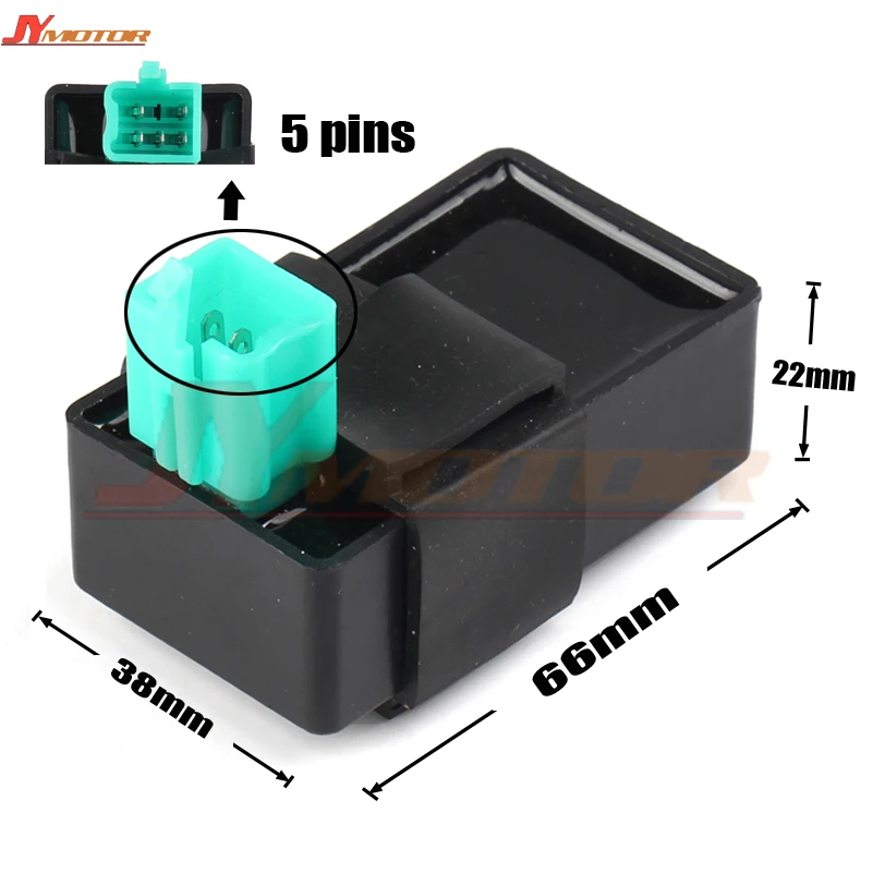 

New 5 Pins CDI Box For Motorcycle 70cc 90cc 125cc Scooter ATV Quad Go Dirt bike