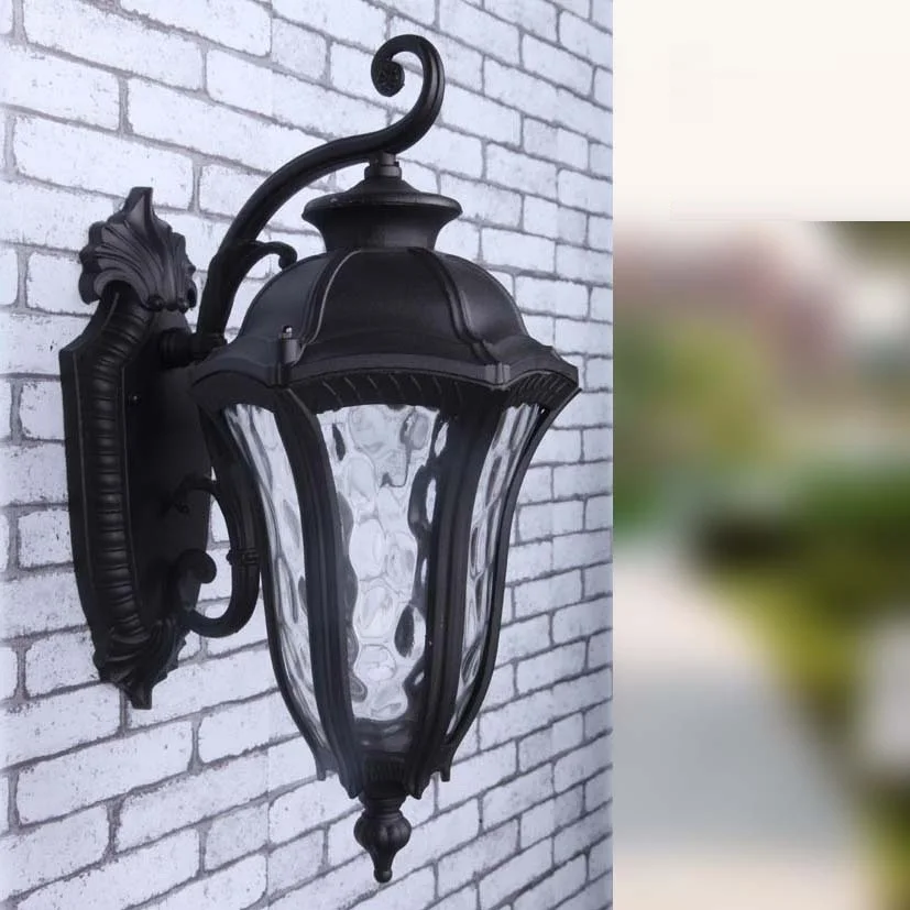 

European LED lamp Aluminum Wall Light Outdoor Wall Sconce Lighting Waterproof Garden Porch Lights Fixtures Lamparas Pared