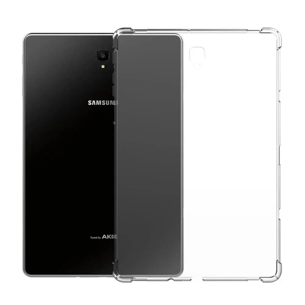Прозрачный чехол для samsung Galaxy Tab A 10 5 2018 мягкий планшета из ТПУ чехол|Чехлы