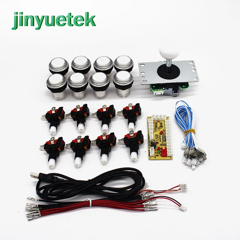 Аркадный джойстик DIY Kit Нулевая задержка Игровой Набор для творчества usb-датчик ПК