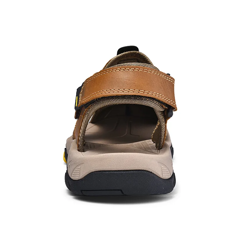 Мужские сандалии высокого качества из натуральной кожи Лидер продаж Sandalias Hombre