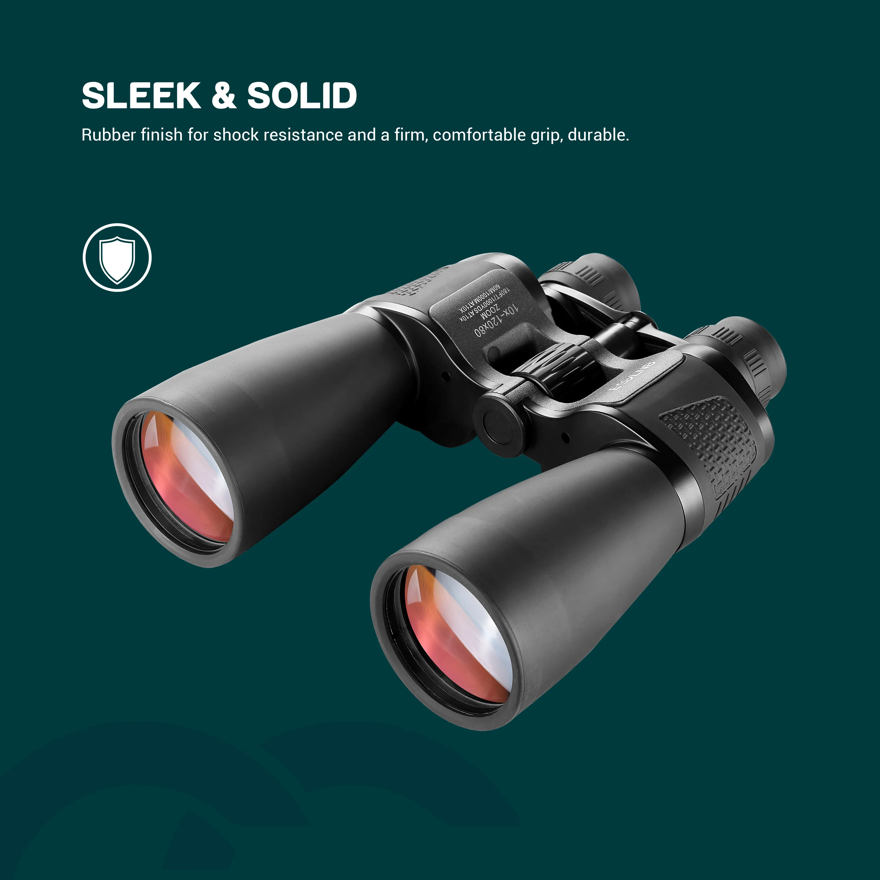 10-120X80 Zoom Binoculars Large FMC Lens HD Vision for Hunting Camping Bird Watching Professional Telescope with Carrying Bag |