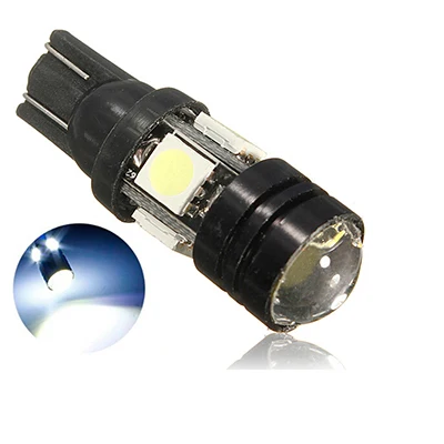 1 шт. T10 2 5 W 180LM 4 SMD 5050 светодиодный авто светильник высокого Мощность