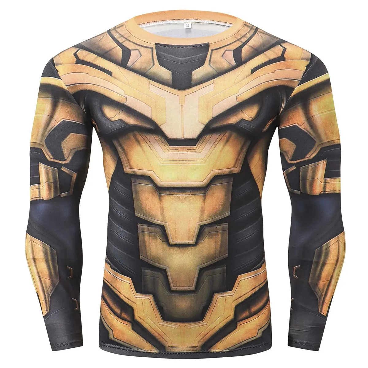 LE173 Long Sleeve Marvel Мстители 4 эндигра Капитан Америка 3D принт футболка мужская футболка с длинными рукавами компрессионные рубашки колготки Топ, футболки для фитнеса - Цвет: LE173 Long Sleeve