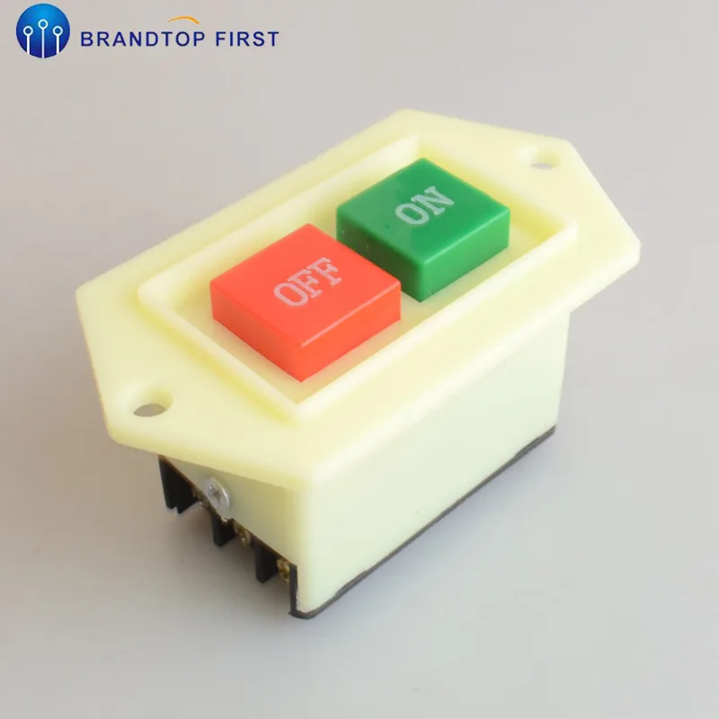 1 шт. начало остановка пусковой переключатель on/off 380/220V для настольная