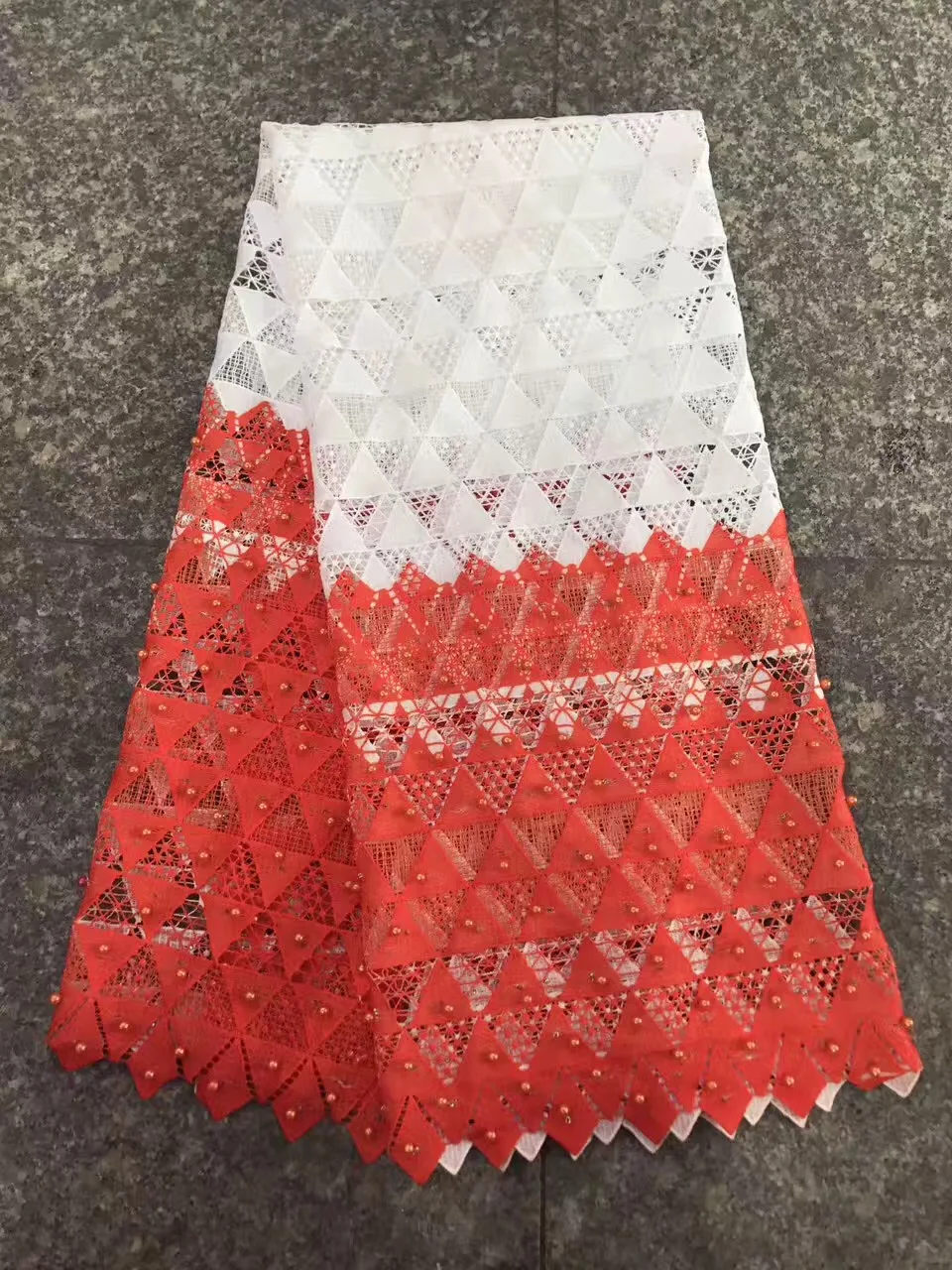 Latest 2017 African Lace Fabric With Beaded And Stones Nigerian Wedding Embroidered French Tulle Material For Bridal | Дом и сад