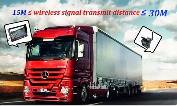 Беспроводной ночного видения цвет Заднего Вида резервного копирования ИК Камера