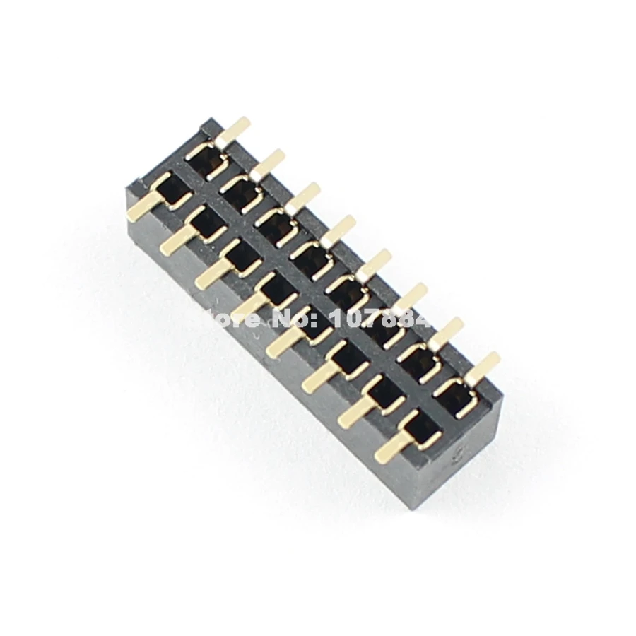 20 штук 2 мм 0 Шаг 10 16 40 контактный разъем Dual Row SMT контакт SMD заголовок полосы|pin strip