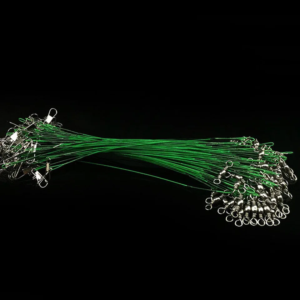 WALK FISH 30 шт./лот рыболовные снасти приманка трассировочная проволока длина 15 см 25