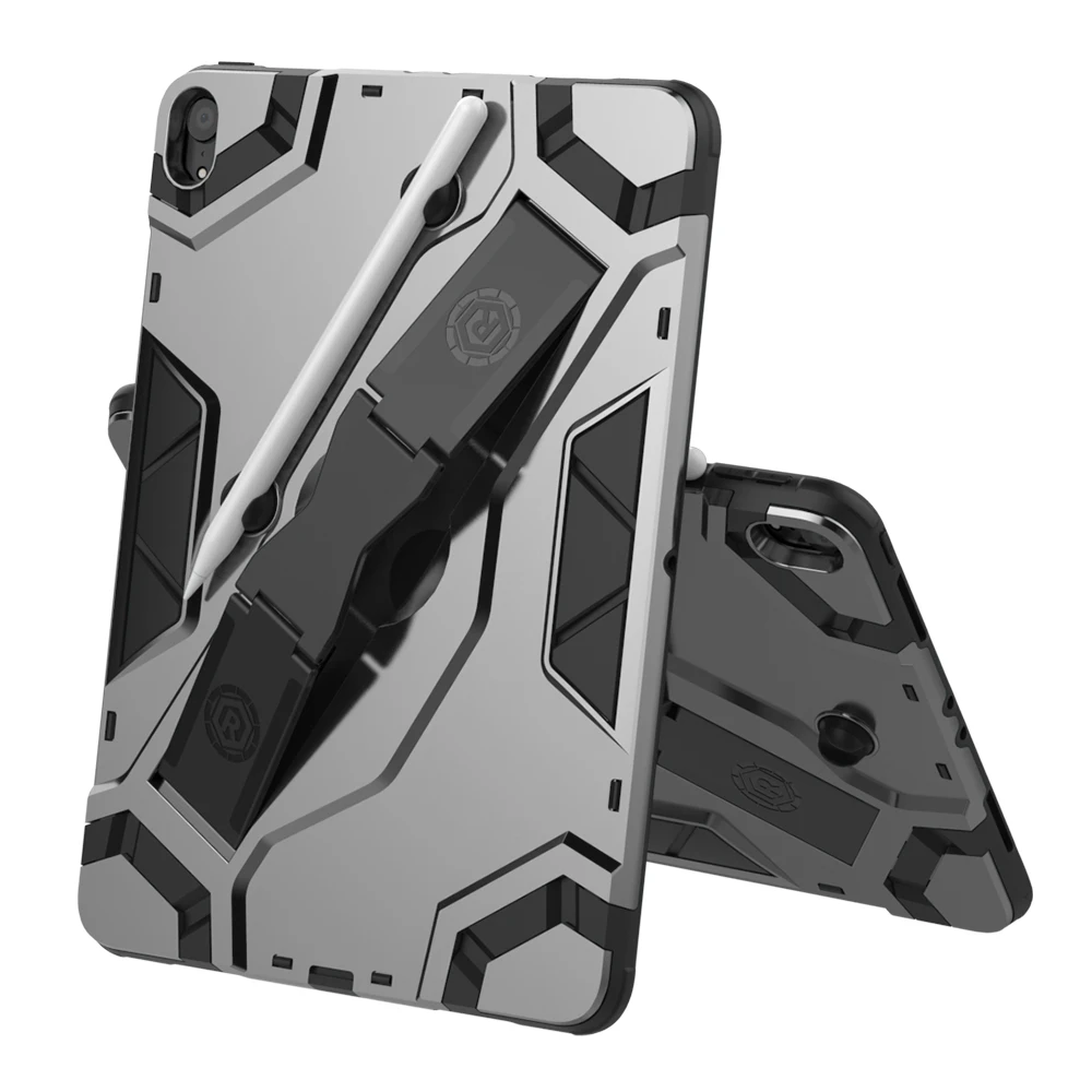 Чехол с ремешком на руку для Apple iPad Pro, 11 дюймов,, планшет, TPU+ PC, сверхпрочный защитный чехол для iPad Pro 11,, 11 дюймов, гибридный прочный резиновый чехол