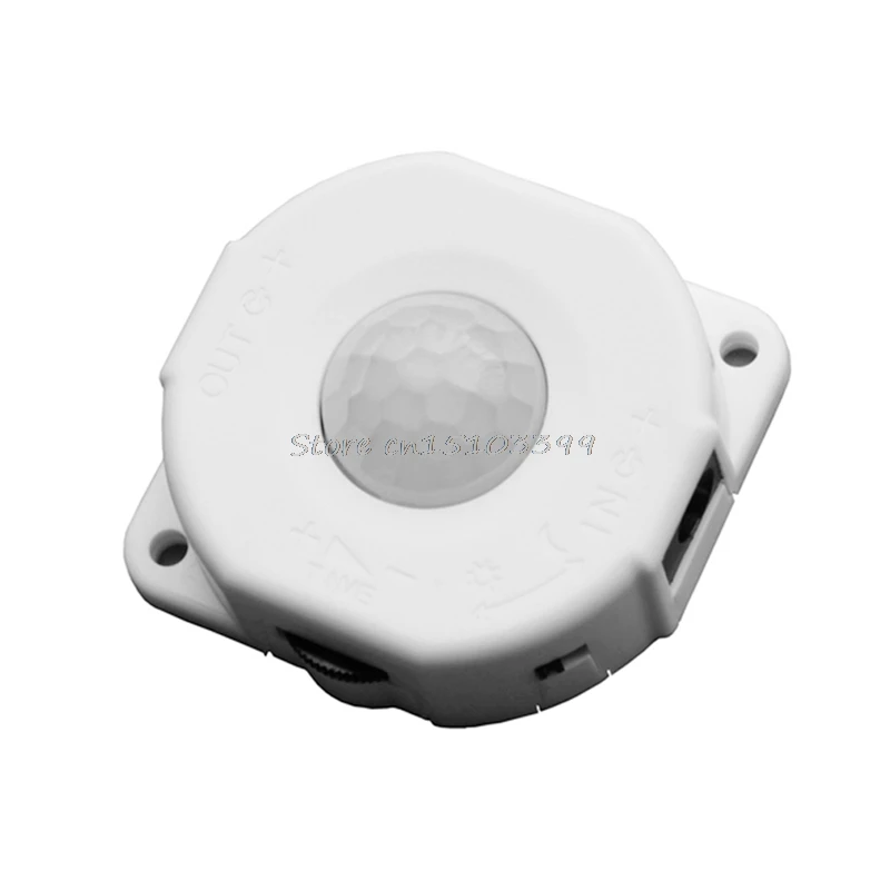 Новый DC 12V 24V 6A автоматический инфракрасный PIR датчик движения переключатель для