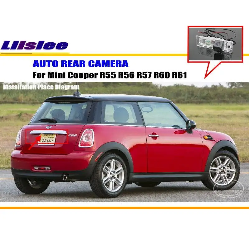 Liislee Автомобильная камера для Mini Cooper R55 R57 R60 R61/камера заднего вида/HD CCD RCA NTST