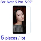 Для Xiaomi Redmi Note5 Note 5 Pro Защитная пленка для экрана ЖК-экрана, 5 шт мягкие прозрачныематовыенано Противоударные Защитные пленки