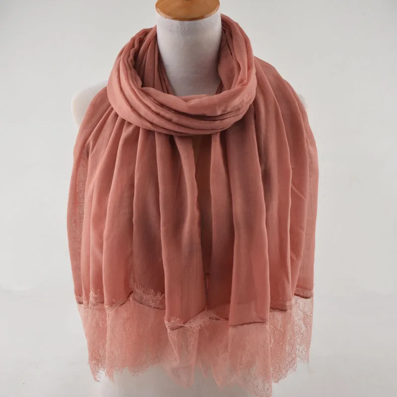 

New 2018 cotton lace scarf,plain cotton hijab,Muslim lace hijab,patchwork design,shawls and scarves,head scarf,shawls wraps,cape