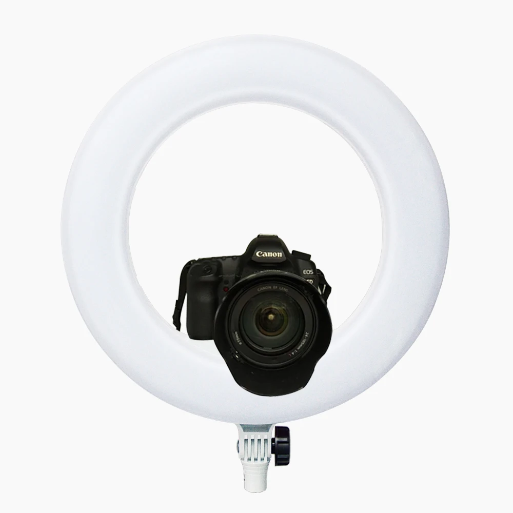 Yidoblo QS-480SII кольцевая лампа для фотосъемки 1" 480 шт. светодиодный кольцевой светильник Теплый и холодный цвет Регулируемая кольцевая лампа+ сумка+ штатив