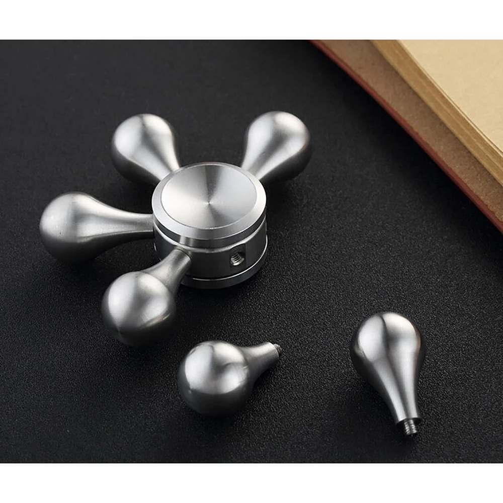 Спиннеры латунь металл EDC палец Spinner анти-стресс ручной Для аутизм СДВГ