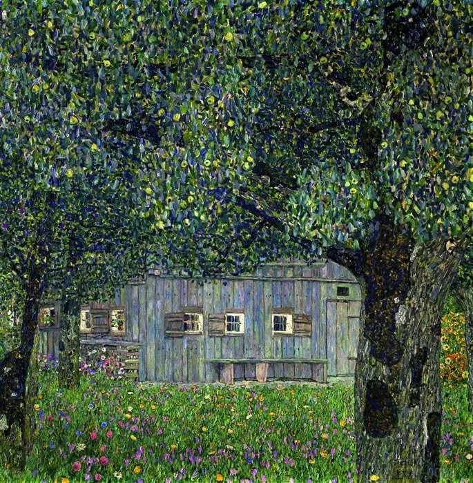 Большой Настенный художественный холст для гостиной R Gustav Klimt Zwei Entwurfe Zum Fur Otto Wagner
