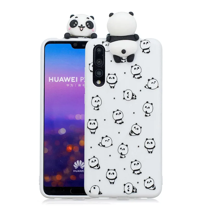 Style 7 Мягкий силиконовый чехол FLYKYLIN для huawei P30 Lite, чехол для huawei P20 Pro P10 Lite, чехол на P8 Lite, чехол с мультяшными 3D игрушками - Цвет: Style 7