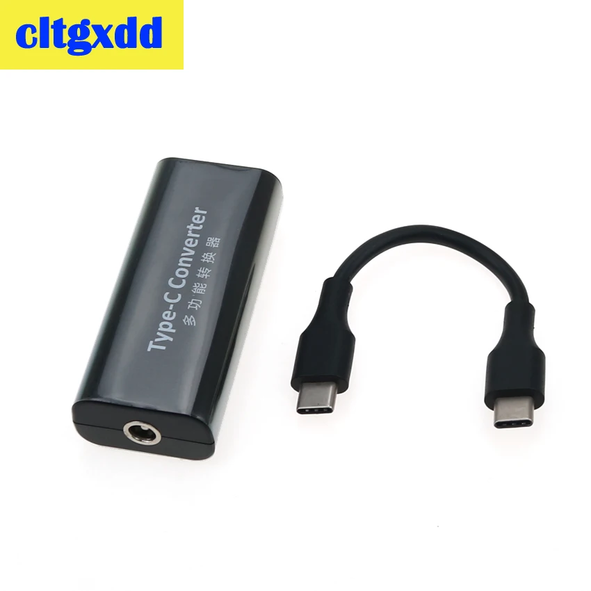 Cltgxdd DC адаптер питания Разъем конвертер 5 5*2 1 мм гнездо к USB Type C разъем для Lenovo Dell Hp