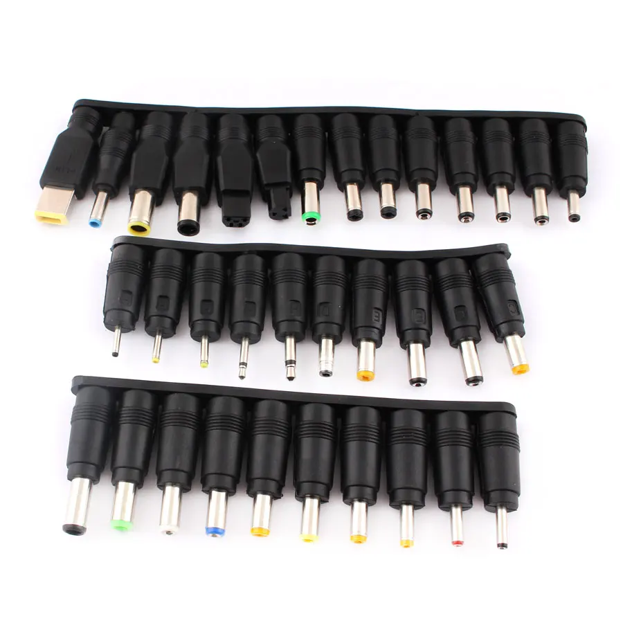 1Set=34pcs 12V Power Adapter AC DC Jack Charger Connector Plug for Laptop Notebook | Обустройство дома
