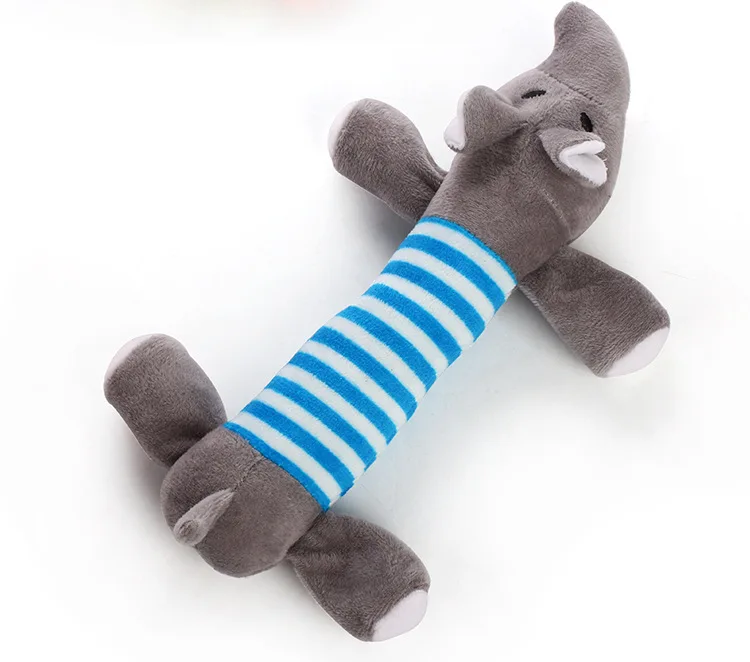 Собака Кошка Забавный флис долговечность плюшевые игрушечные собаки пищащая