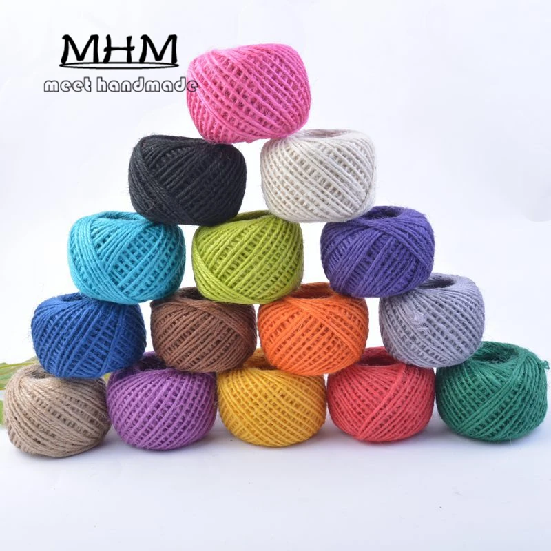 Шнурок ручной работы из натурального сизаля 2 мм 50 м|twisted jute rope|jute roperope twisted |
