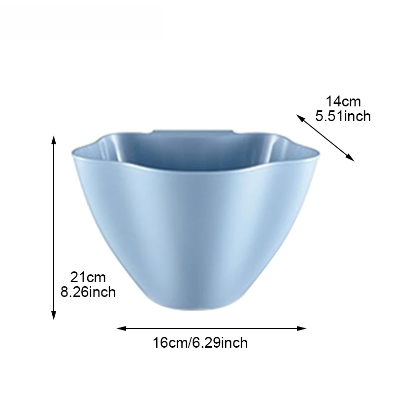 Ambry Дверь Висячие бочки пластиковый мусорный бак хранение содержимого коробка