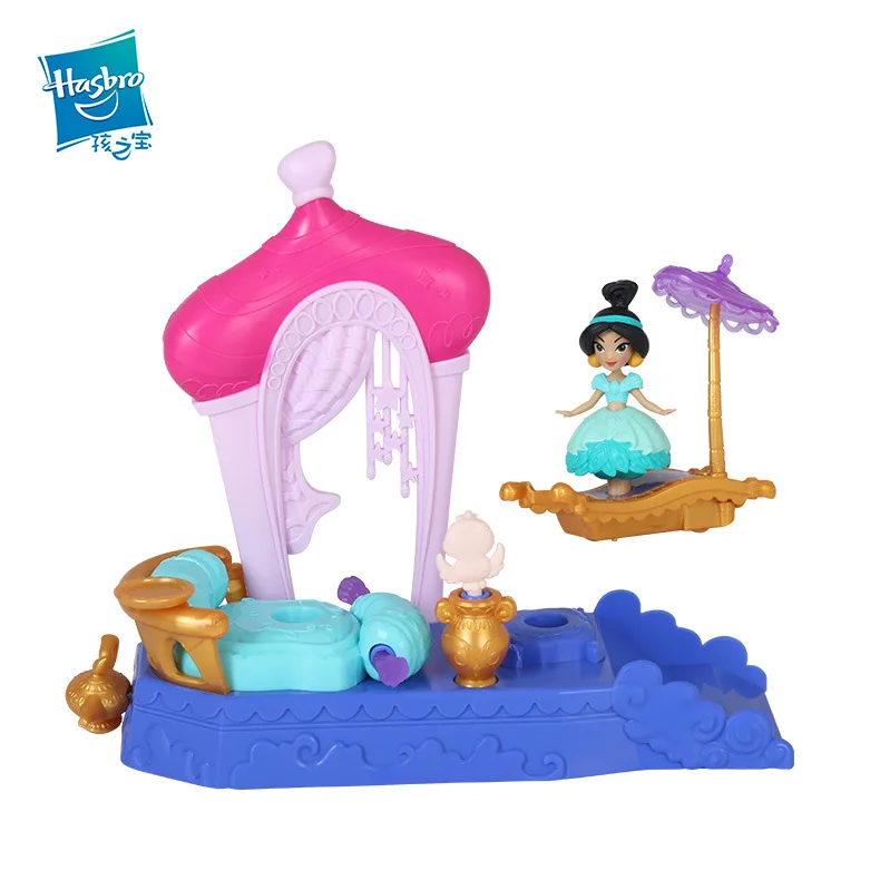 Экшн игрушка Hasbro фигурки модель принцессы Белль замок вращающийся персонаж