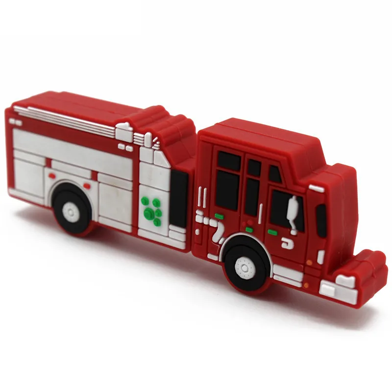 Флешка usb флешка пожарная машина 4 ГБ 8 16 32 64 флешка|USB флэш-накопители| |