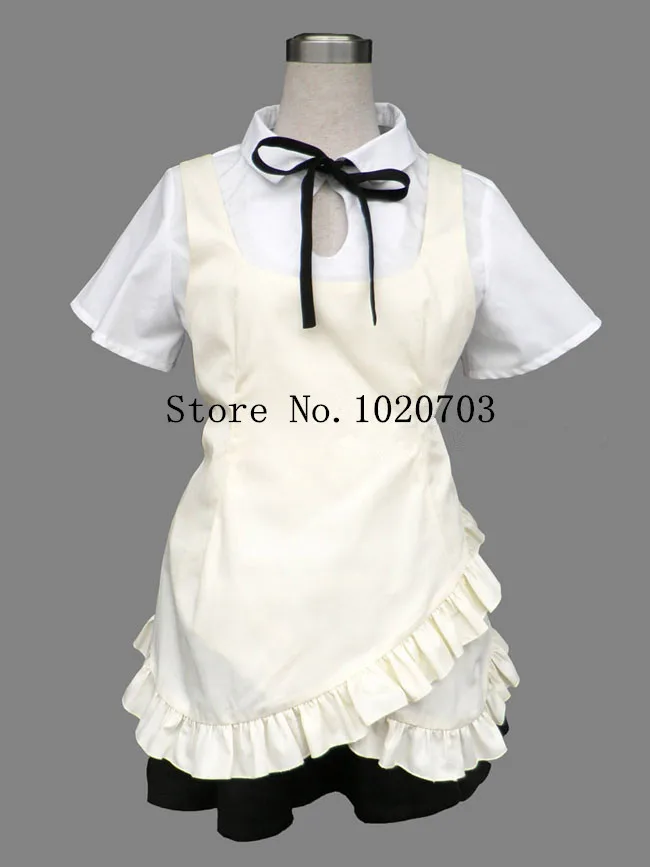 Работает! Косплей костюм горничной Popura Taneshima Mahiru Inami Yachiyo Todoroki Aoi Yamada|costume hub|cosplay joker