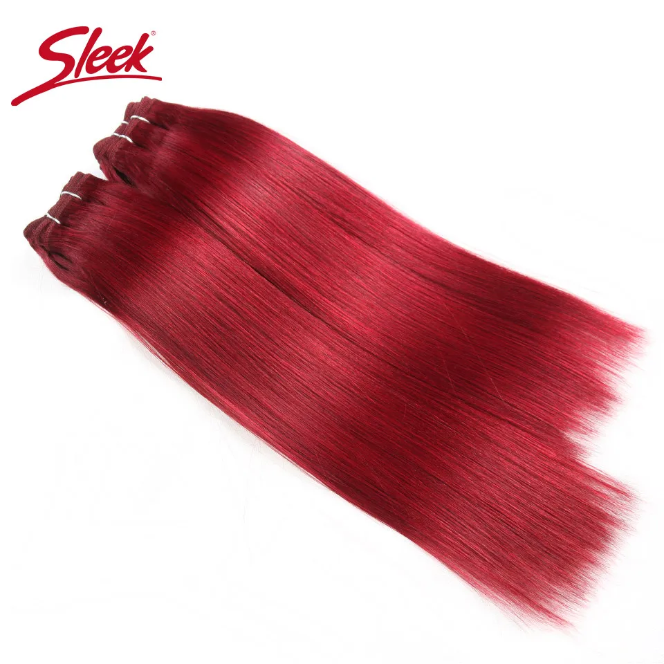 Гладкие прямые волосы Yaki Remy Бург# 99J# человеческие волосы 4 пучка сделки 190 г 1 упаковка натуральные накладные волосы малазийские волосы переплетения - Цвет: Жук