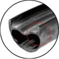 320 г 29er MTB XC 30 мм clincher бескамерный карбоновый обод 24 мм Глубокий UD матовый глянцевый 24H 28H 32H гравий горный колесо