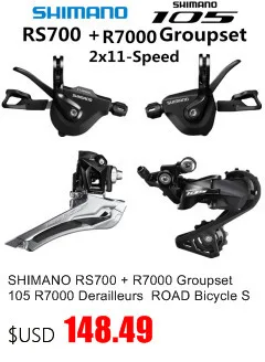 SHIMANO R7020 набор групп 105 R7020 Гидравлический дисковый тормоз переключатель дорожный велосипед R7020 R7070 переключатель Передний Задний переключатель