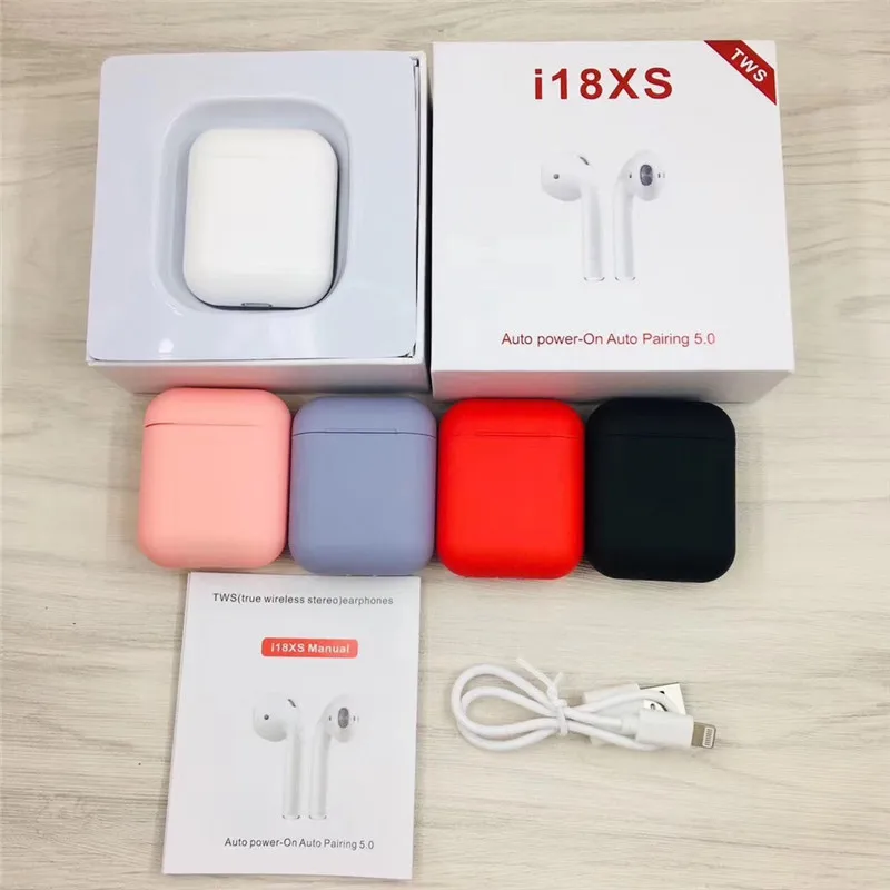 2019 новейшие i18xs TWS оригинальные 1:1 Bluetooth наушники с всплывающим окном беспроводные