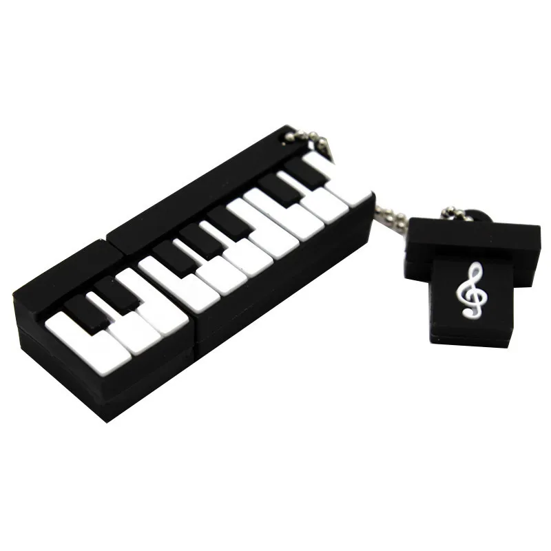 TEXT ME cartoon 64GB Милый музыкальный инструмент гитара скрипка Примечание USB флеш-накопитель 4GB 8GB 16GB 32GB Флешка USB 2,0 Usb флешка