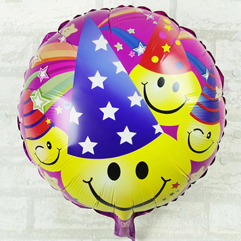 Смайлик 8 дюймов воздушный шар Автоматический надувной да | Дом и сад