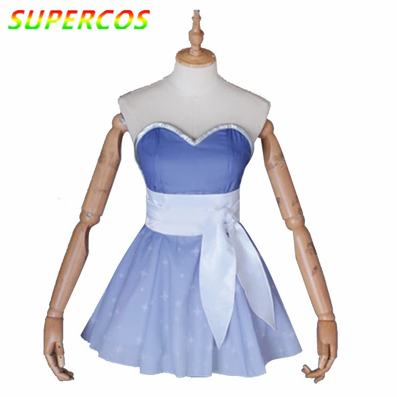 Платье Снежной Королевы RWBY Weiss Schnee костюм для костюмированной вечеринки на